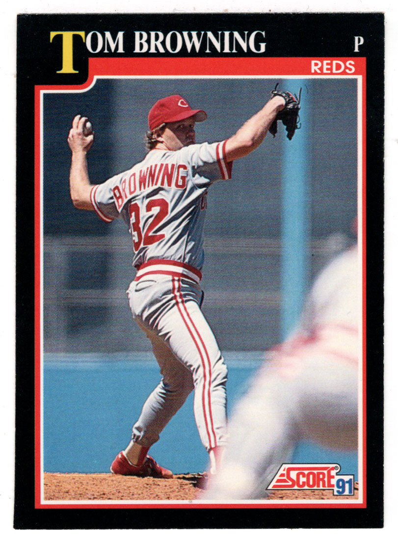Tom Browning - Cincinnati Reds (MLB Baseball Card) 1991 Score # 229 Mint