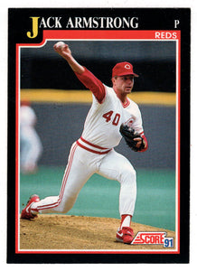 Jack Armstrong - Cincinnati Reds (MLB Baseball Card) 1991 Score # 231 Mint