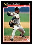 Neal Heaton - Pittsburgh Pirates (MLB Baseball Card) 1991 Score # 233 Mint