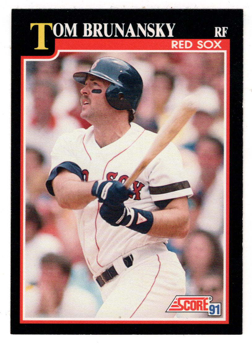 Tom Brunansky - Boston Red Sox (MLB Baseball Card) 1991 Score # 245 Mint