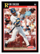 Rob Deer - Milwaukee Brewers (MLB Baseball Card) 1991 Score # 248 Mint