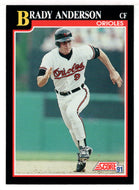 Brady Anderson - Baltimore Orioles (MLB Baseball Card) 1991 Score # 249 Mint