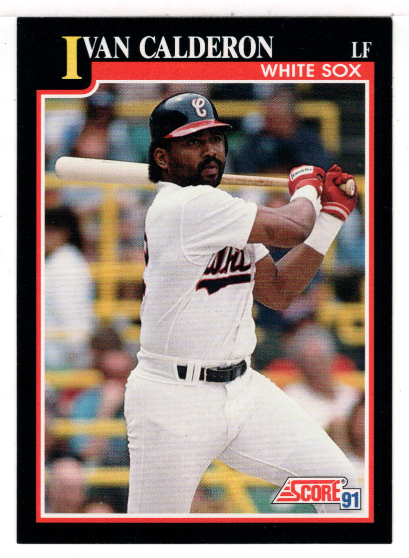 Ivan Calderon - Chicago White Sox (MLB Baseball Card) 1991 Score # 254 Mint