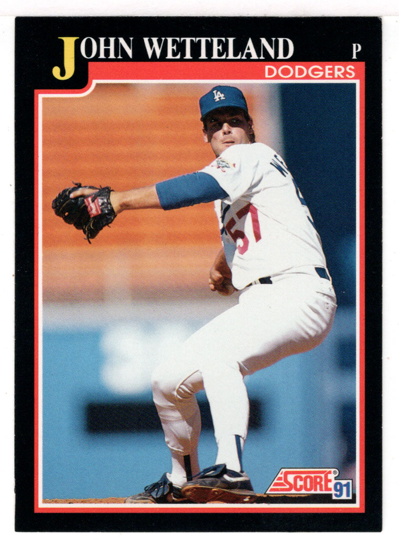 John Wetteland - Los Angeles Dodgers (MLB Baseball Card) 1991 Score # 267 Mint