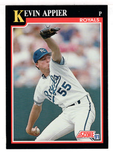 Kevin Appier - Kansas City Royals (MLB Baseball Card) 1991 Score # 268 Mint