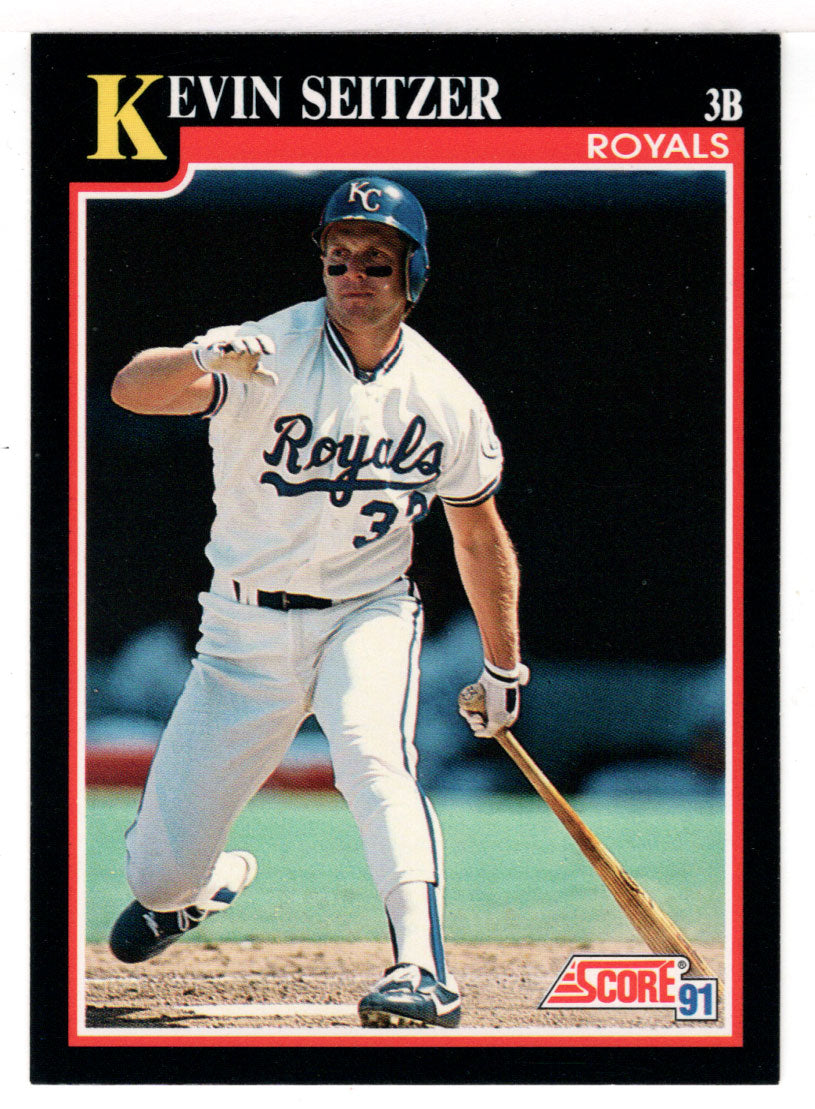 Kevin Seitzer - Kansas City Royals (MLB Baseball Card) 1991 Score # 279 Mint