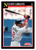 Nelson Liriano - Minnesota Twins (MLB Baseball Card) 1991 Score # 288 Mint