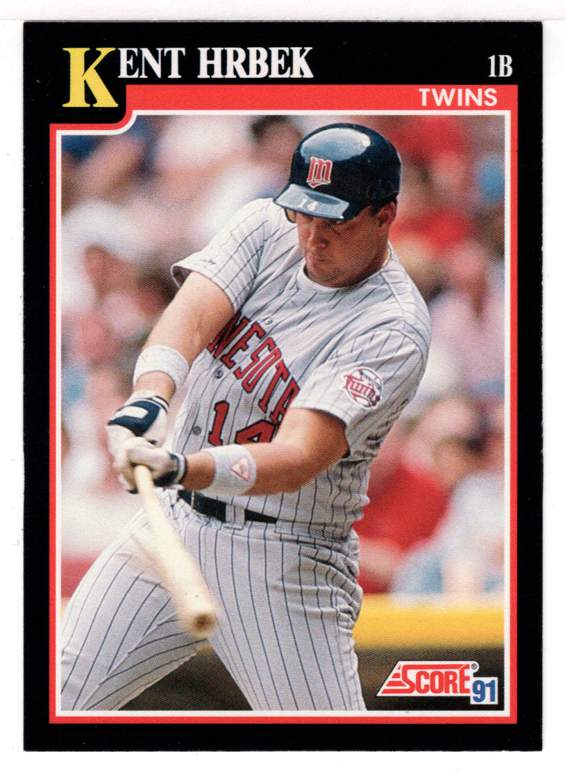 Kent Hrbek - Minnesota Twins (MLB Baseball Card) 1991 Score # 292 Mint