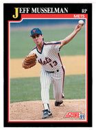 Jeff Musselman - New York Mets (MLB Baseball Card) 1991 Score # 294 Mint
