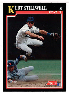 Kurt Stillwell - Kansas City Royals (MLB Baseball Card) 1991 Score # 295 Mint