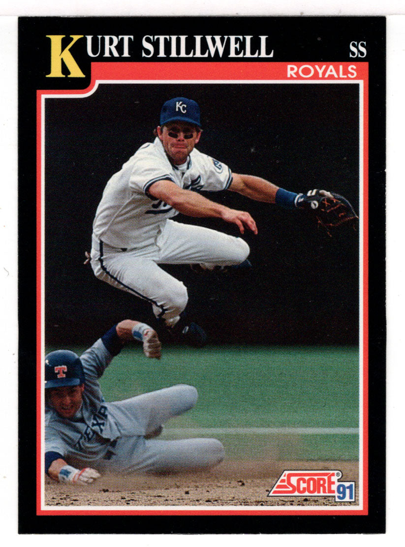 Kurt Stillwell - Kansas City Royals (MLB Baseball Card) 1991 Score # 295 Mint