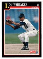 Lou Whitaker - Detroit Tigers (MLB Baseball Card) 1991 Score # 297 Mint