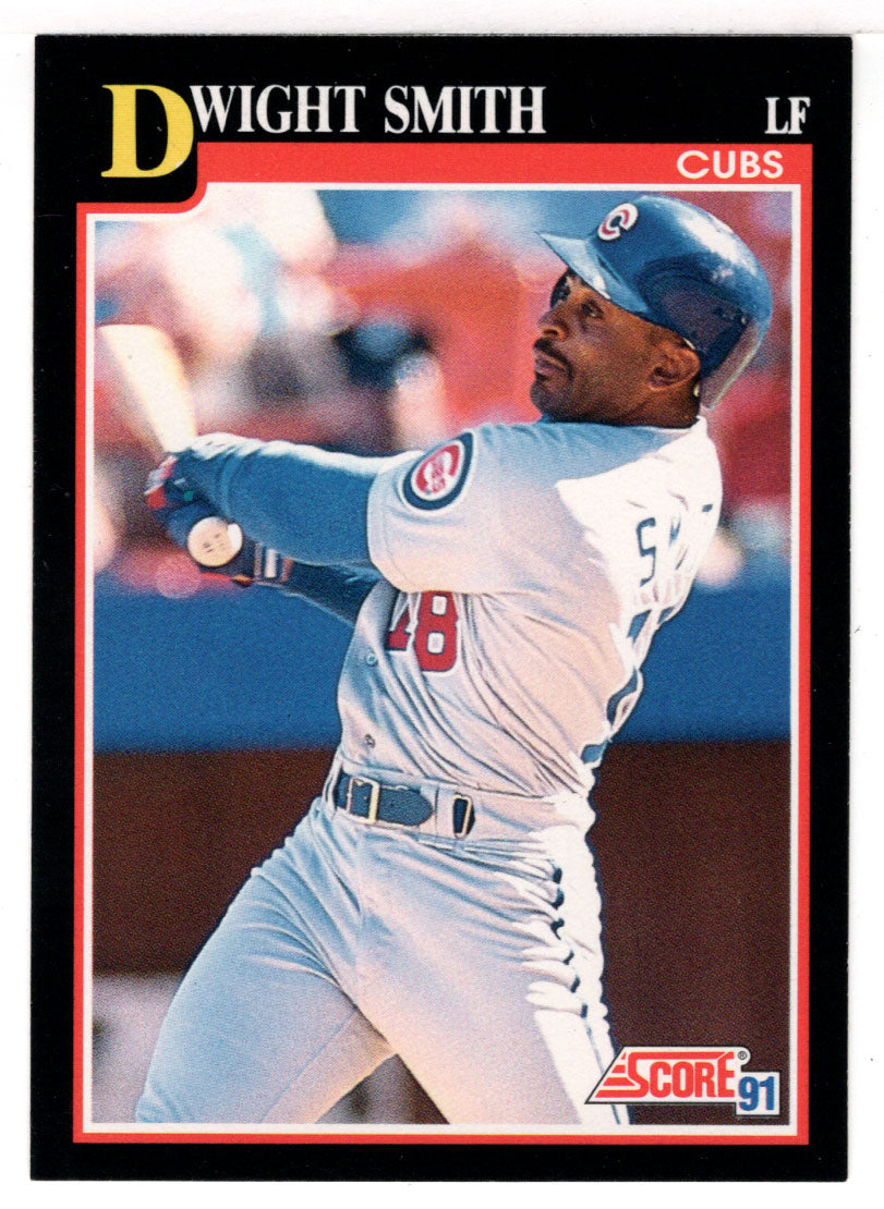 Dwight Smith - Chicago Cubs (MLB Baseball Card) 1991 Score # 301 Mint