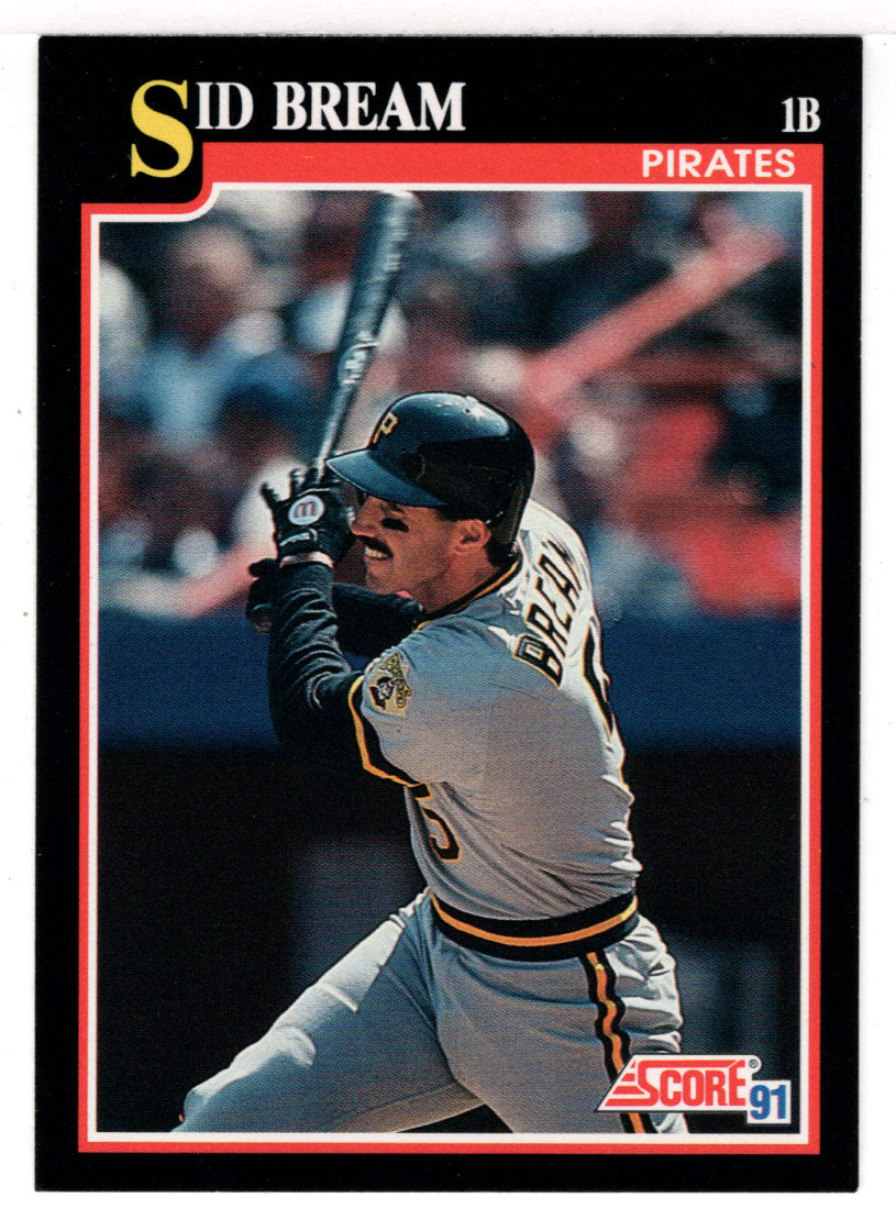 Sid Bream - Pittsburgh Pirates (MLB Baseball Card) 1991 Score # 304 Mint