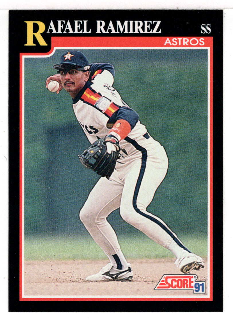 Rafael Ramirez - Houston Astros (MLB Baseball Card) 1991 Score # 305 Mint