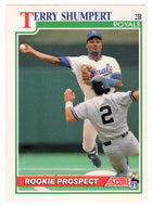 Terry Shumpert - Kansas City Royals (MLB Baseball Card) 1991 Score # 349 Mint