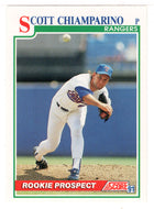 Scott Chiamparino - Texas Rangers (MLB Baseball Card) 1991 Score # 352 Mint
