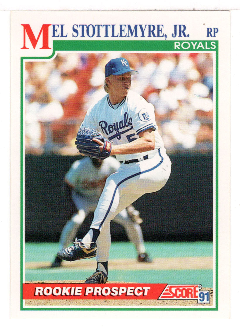 Mel Stottlemyre Jr. - Kansas City Royals (MLB Baseball Card) 1991 Score # 361 Mint