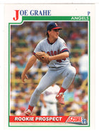 Joe Grahe RC - California Angels (MLB Baseball Card) 1991 Score # 367 Mint