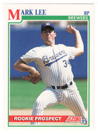 Mark Lee RC - Milwaukee Brewers (MLB Baseball Card) 1991 Score # 372 Mint
