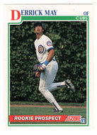 Derrick May - Chicago Cubs (MLB Baseball Card) 1991 Score # 379 Mint