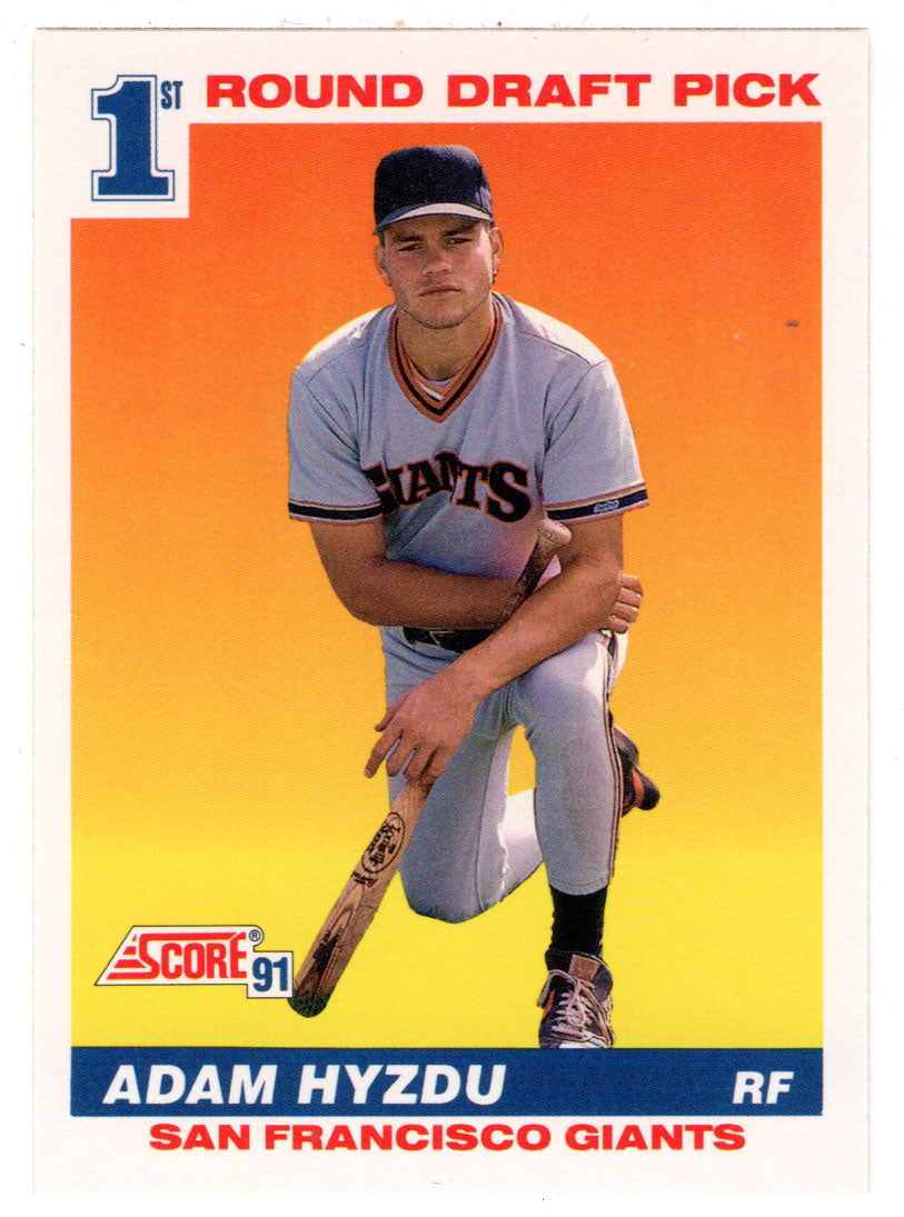 Adam Hyzdu RC - San Francisco Giants (MLB Baseball Card) 1991 Score # 388 Mint