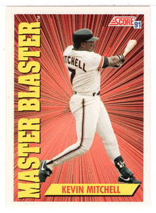 Kevin Mitchell - San Francisco Giants - Master Blaster (MLB Baseball Card) 1991 Score # 406 Mint