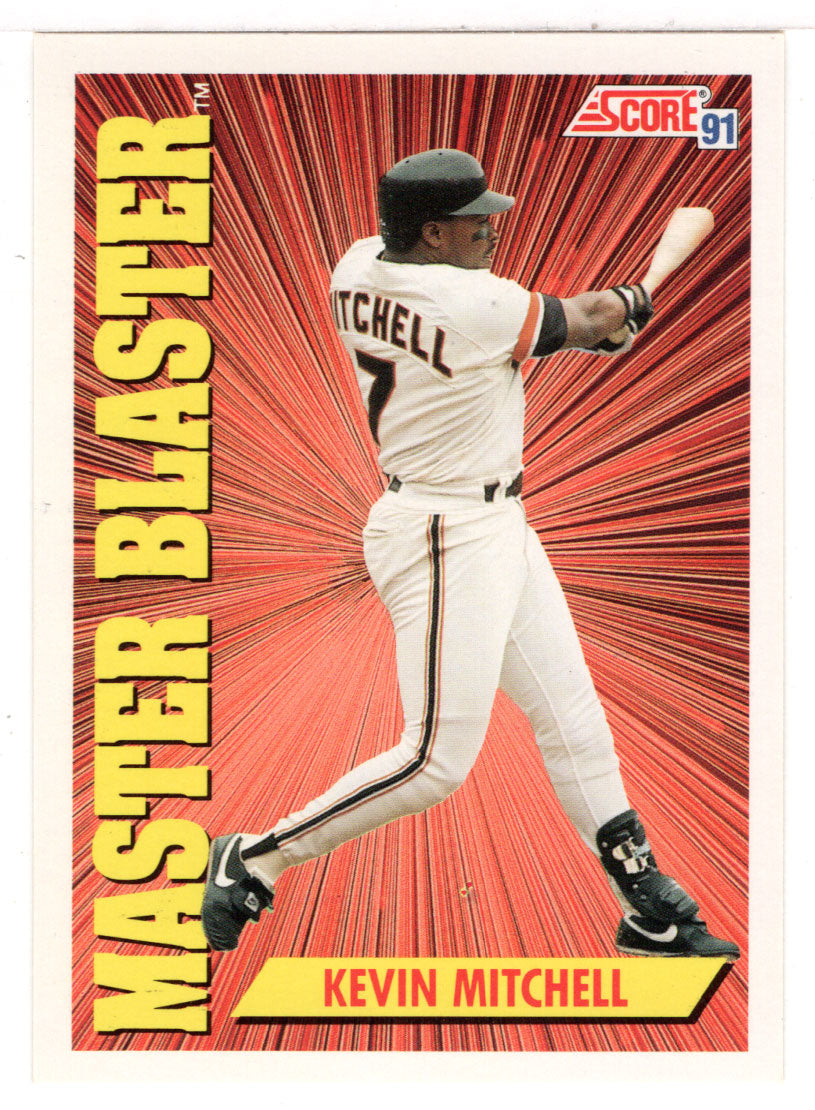 Kevin Mitchell - San Francisco Giants - Master Blaster (MLB Baseball Card) 1991 Score # 406 Mint