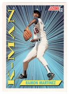 Ramon Martinez - Los Angeles Dodgers - K-Man (MLB Baseball Card) 1991 Score # 408 Mint