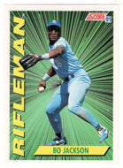 Bo Jackson - Kansas City Royals - Rifleman (MLB Baseball Card) 1991 Score # 412 Mint