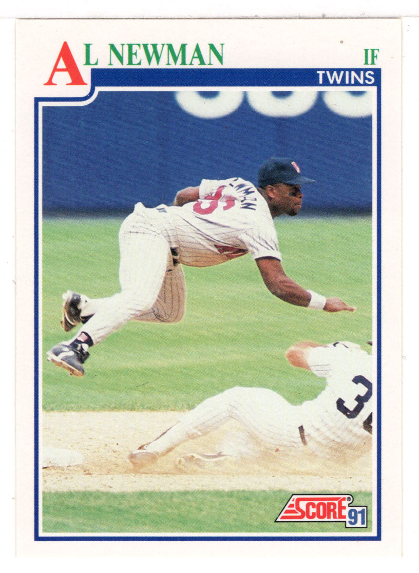 Al Newman - Minnesota Twins (MLB Baseball Card) 1991 Score # 424 Mint