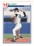 Mike Witt - New York Yankees (MLB Baseball Card) 1991 Score # 430 Mint