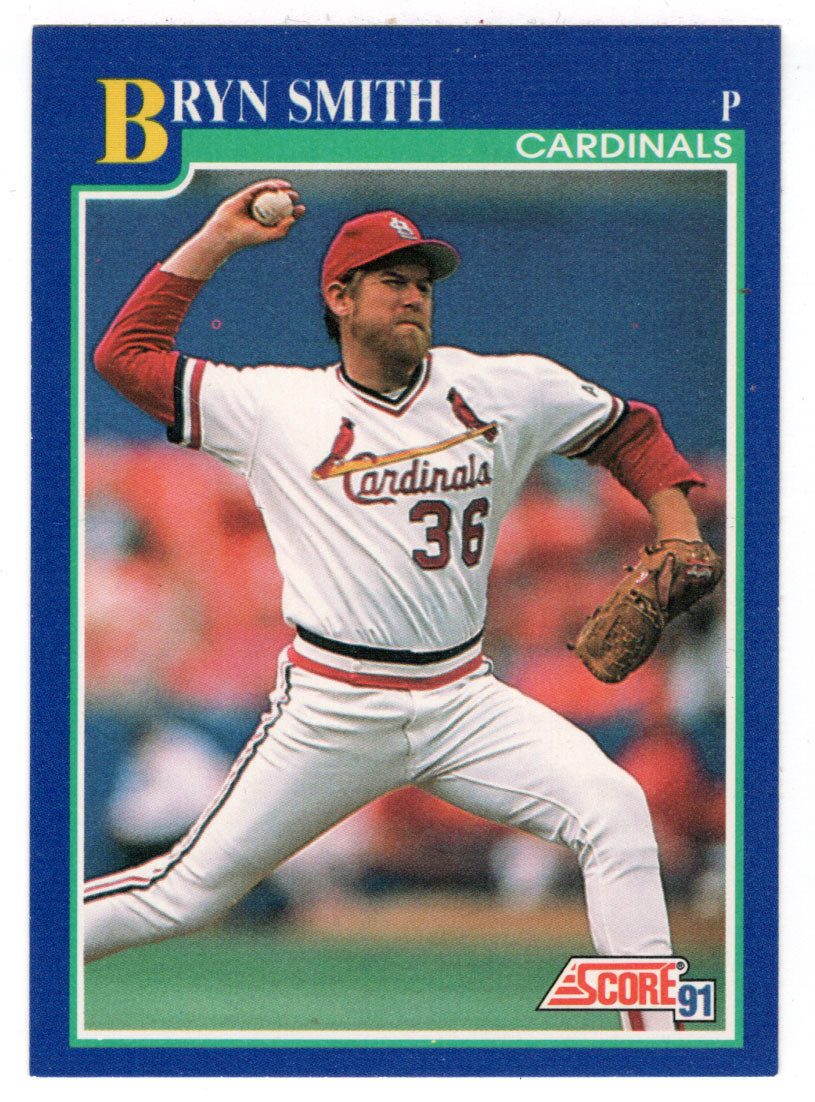 Bryn Smith - St. Louis Cardinals (MLB Baseball Card) 1991 Score # 444 Mint