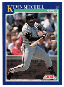 Kevin Mitchell - San Francisco Giants (MLB Baseball Card) 1991 Score # 451 Mint