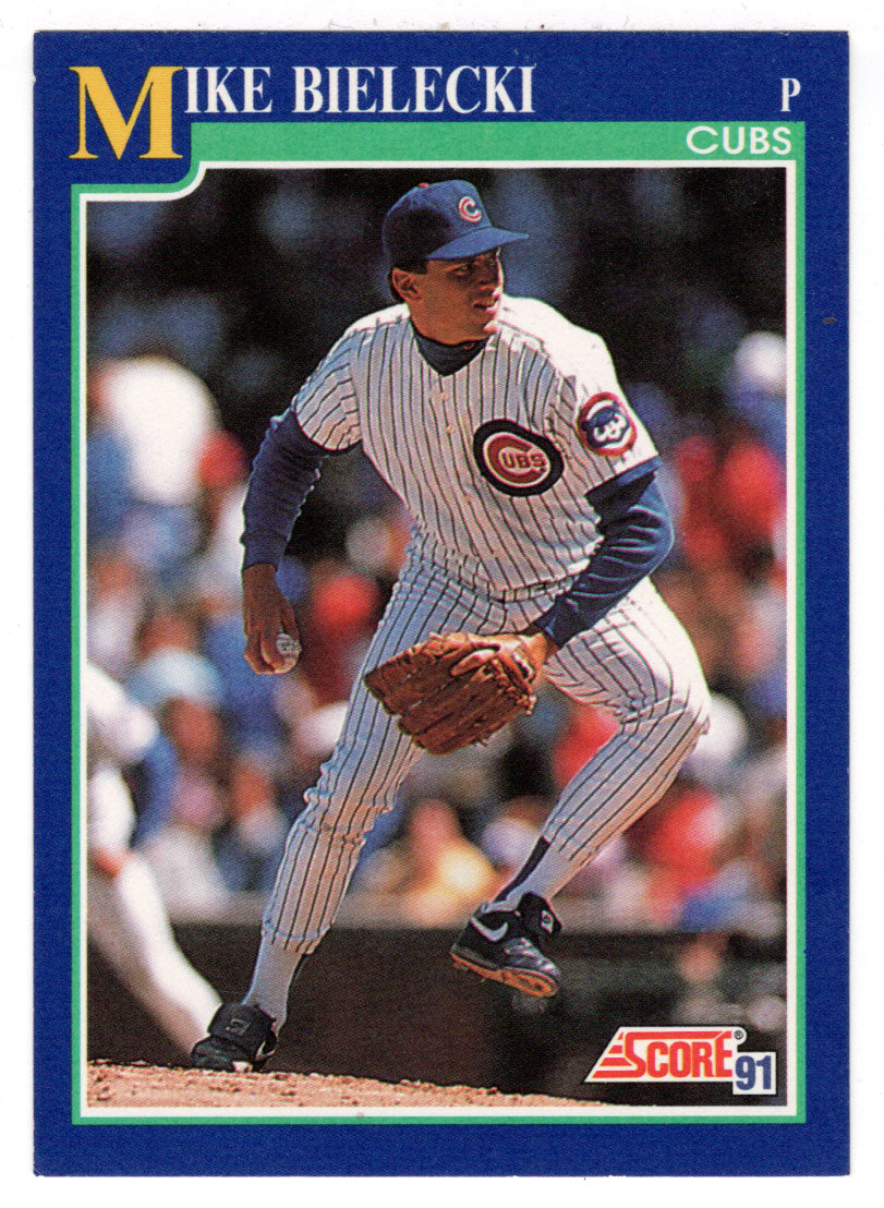 Mike Bielecki - Chicago Cubs (MLB Baseball Card) 1991 Score # 453 Mint