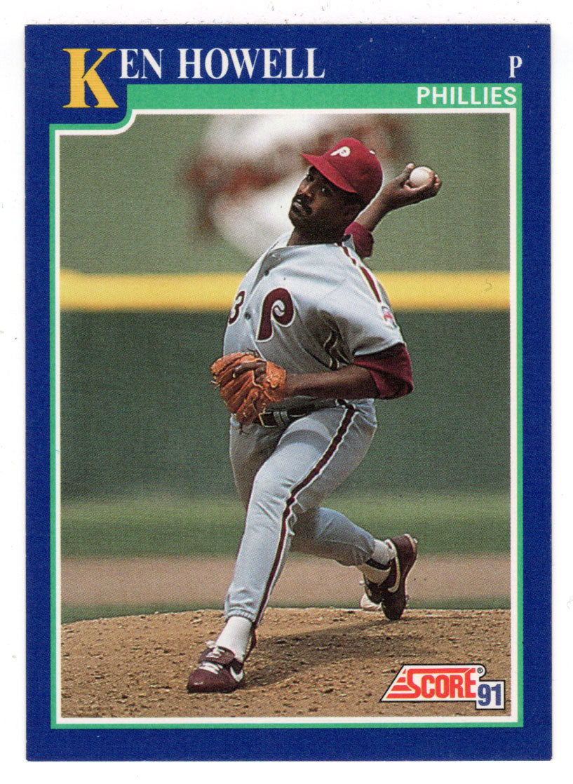 Ken Howell - Philadelphia Phillies (MLB Baseball Card) 1991 Score # 458 Mint