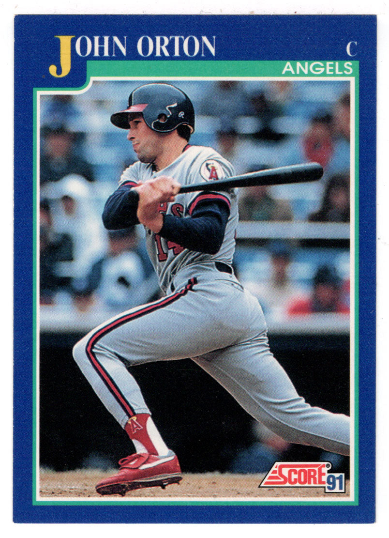 John Orton - California Angels (MLB Baseball Card) 1991 Score # 467 Mint