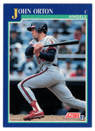 John Orton - California Angels (MLB Baseball Card) 1991 Score # 467 Mint