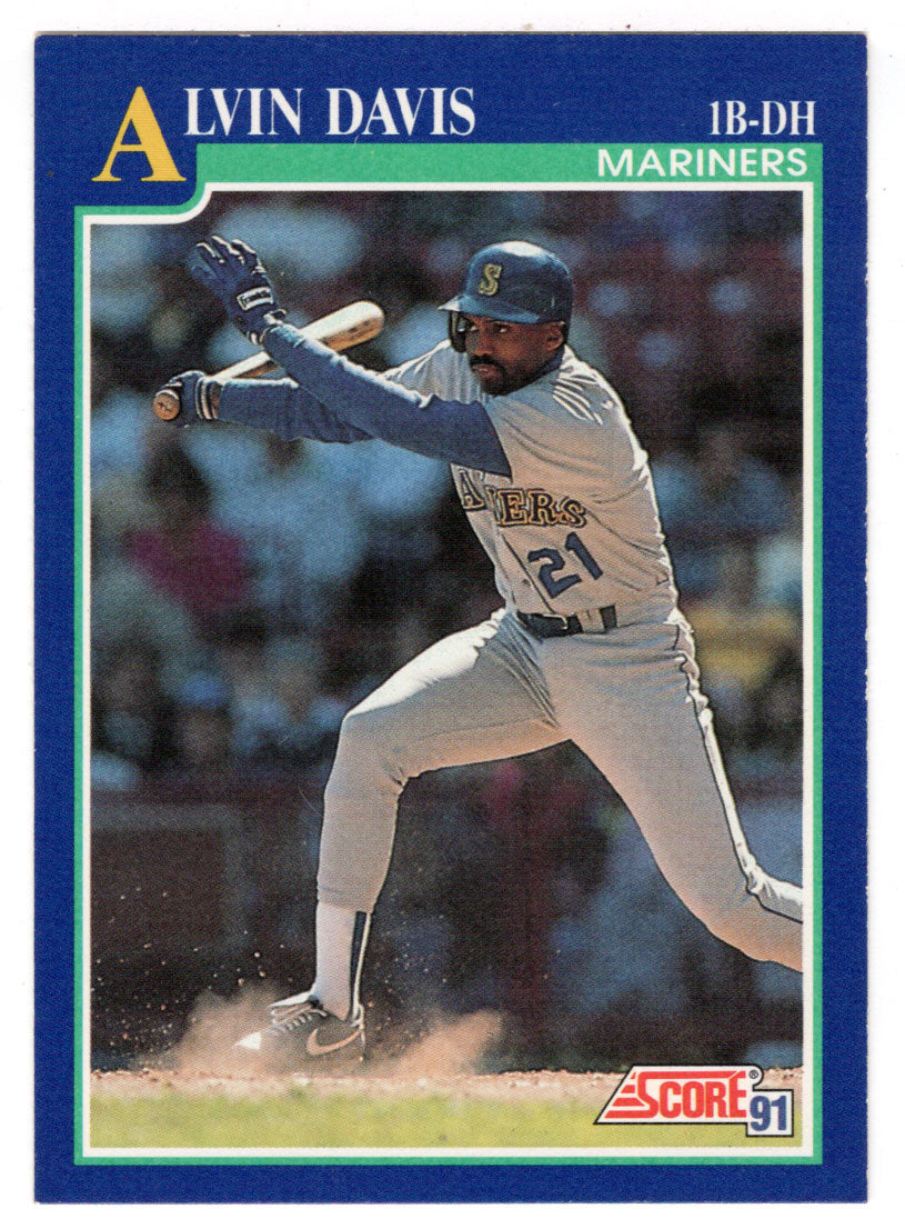 Alvin Davis - Seattle Mariners (MLB Baseball Card) 1991 Score # 482 Mint