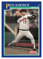 Pete Harnisch - Baltimore Orioles (MLB Baseball Card) 1991 Score # 492 Mint