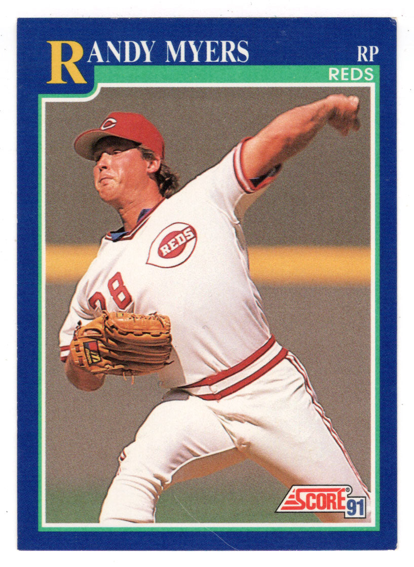 Randy Myers - Cincinnati Reds (MLB Baseball Card) 1991 Score # 501 Mint
