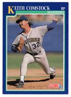 Keith Comstock - Seattle Mariners (MLB Baseball Card) 1991 Score # 502 Mint