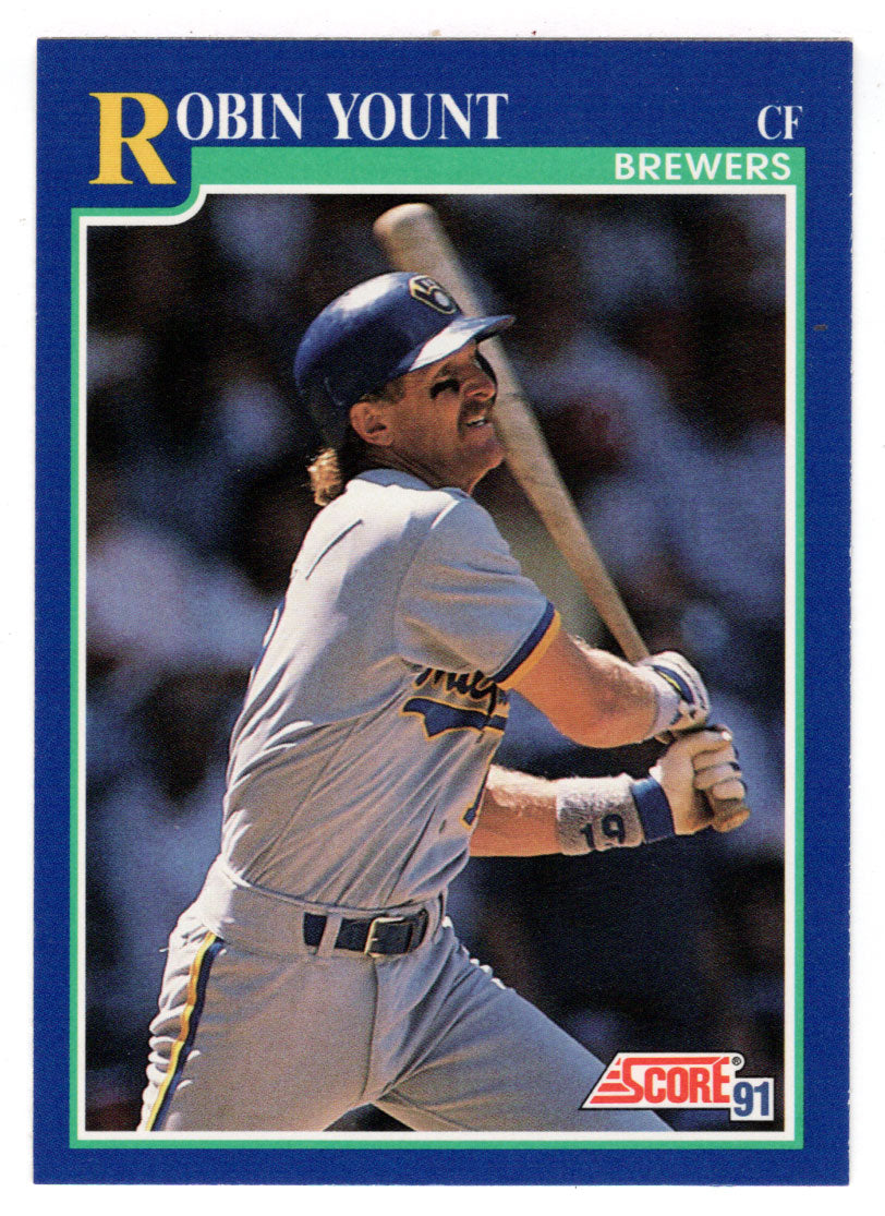 Robin Yount - Milwaukee Brewers (MLB Baseball Card) 1991 Score # 525 Mint