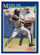 Manny Lee - Toronto Blue Jays (MLB Baseball Card) 1991 Score # 534 Mint