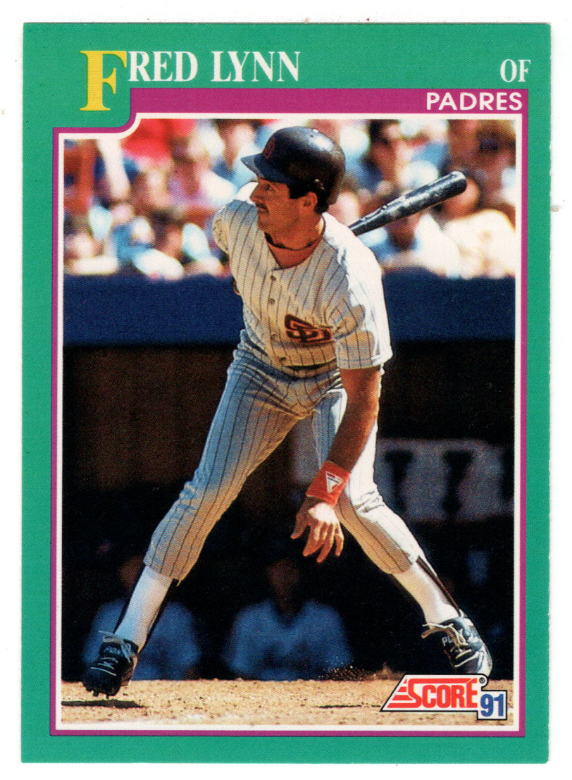 Fred Lynn - San Diego Padres (MLB Baseball Card) 1991 Score # 554 Mint