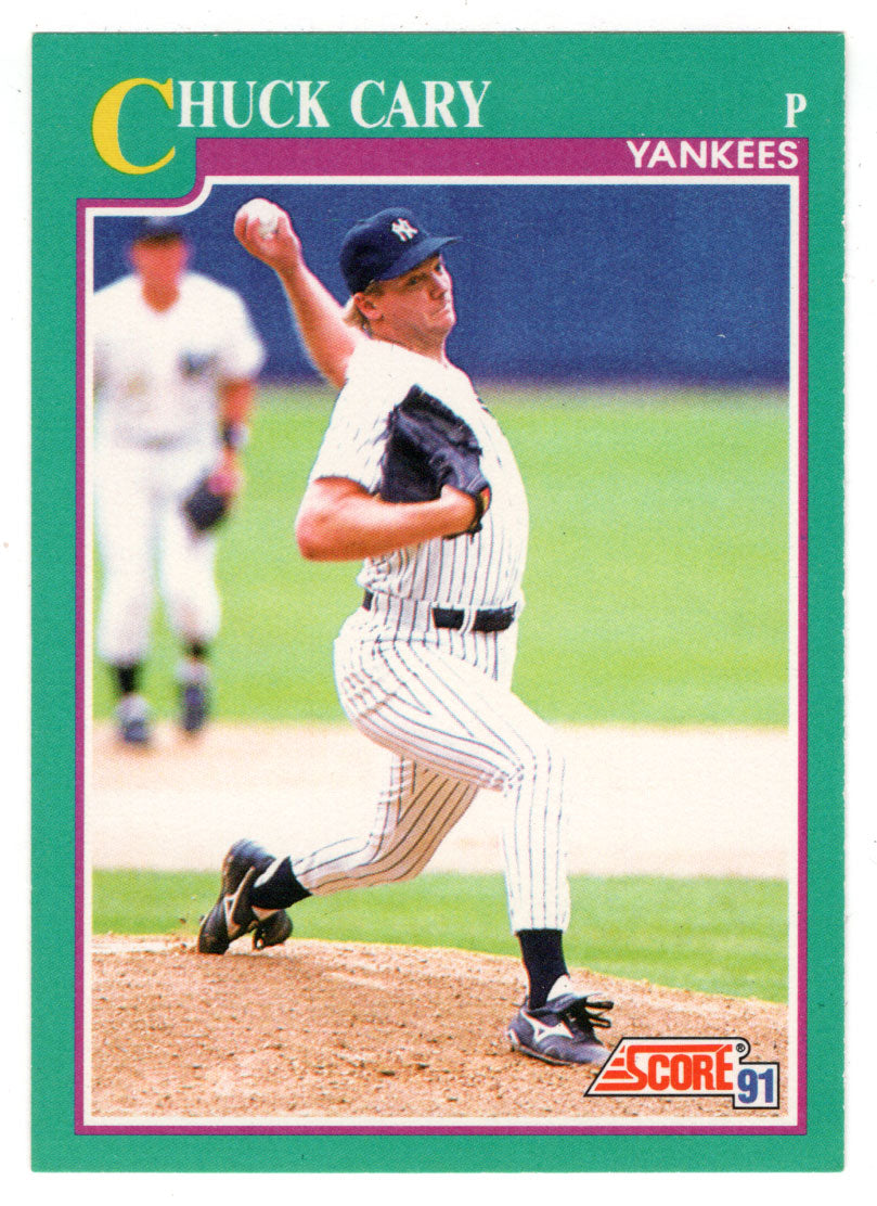 Chuck Cary - New York Yankees (MLB Baseball Card) 1991 Score # 566 Mint