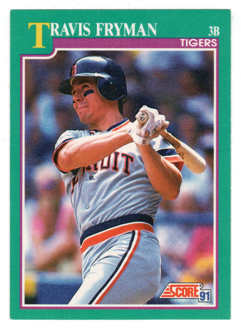 Travis Fryman - Detroit Tigers (MLB Baseball Card) 1991 Score # 570 Mint