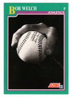 Bob Welch - Oakland Athletics (MLB Baseball Card) 1991 Score # 568 Mint