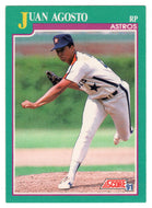 Juan Agosto - Houston Astros (MLB Baseball Card) 1991 Score # 591 Mint
