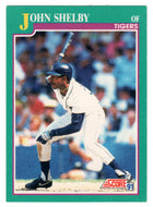 John Shelby - Detroit Tigers (MLB Baseball Card) 1991 Score # 609 Mint